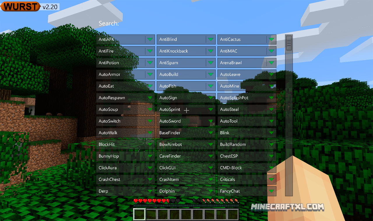 minecraft hacked clients 12.2.2
